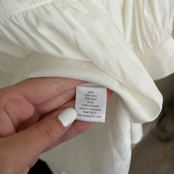 Elizabeth & James White Knight Moto's dress - Picture 2 of 6